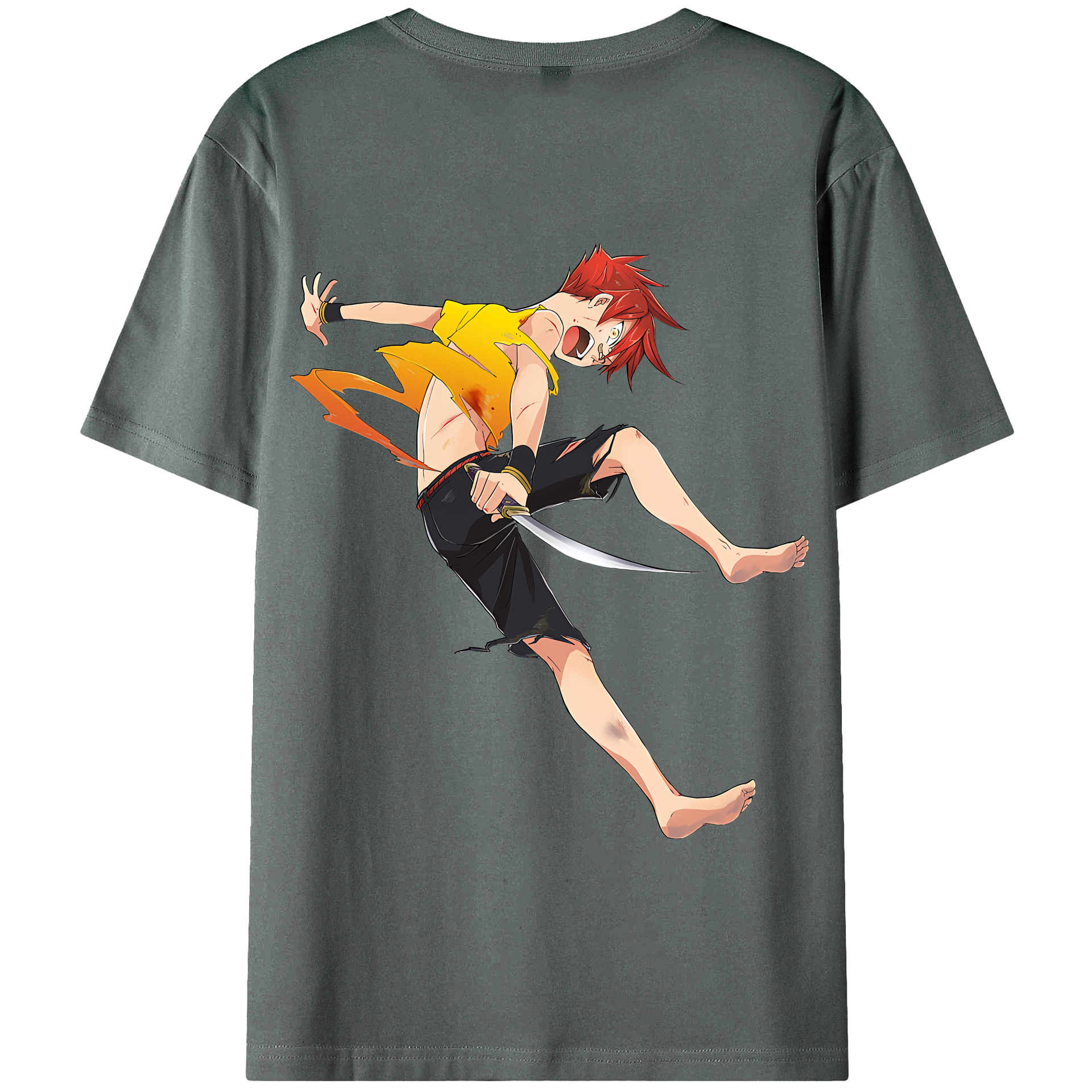 （画像用） 刀剣乱舞 Touken Ranbu 綿100％半袖Tシャツ（背面プリント）